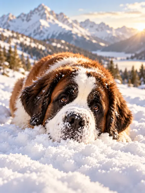 Saint Bernard on Tuesday