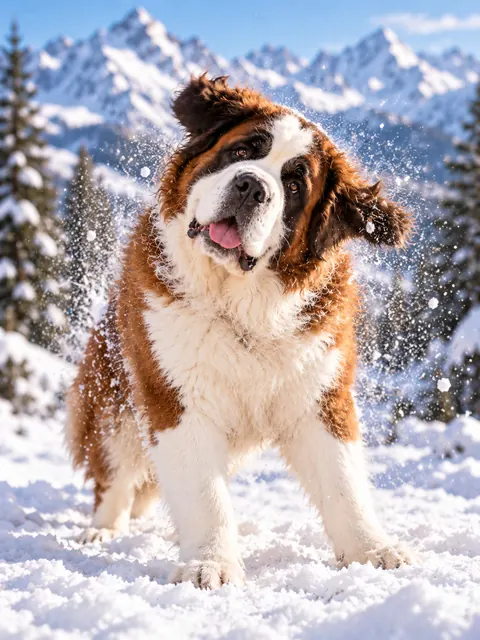 Saint Bernard on Wednesday