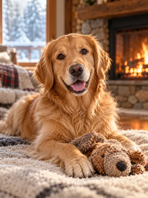 Golden Retriever on Sunday