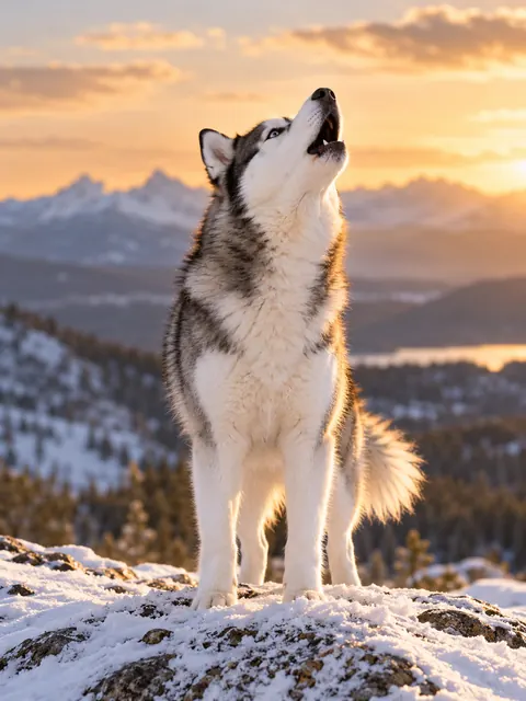 Siberian Husky on Tuesday