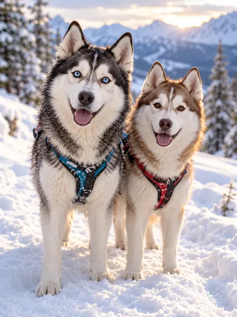 Siberian Husky on Wednesday