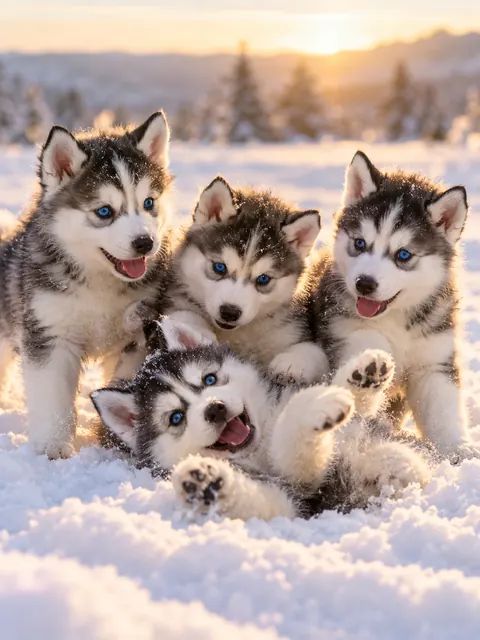 Siberian Husky on Saturday