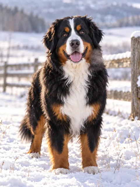 Bernese Mountain Dog on Wednesday