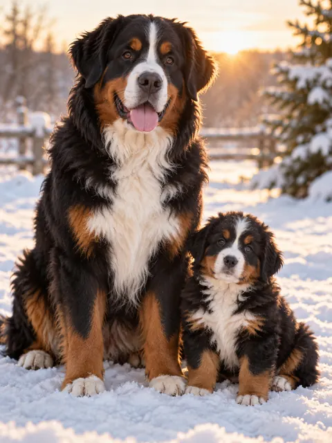 Bernese Mountain Dog on Saturday