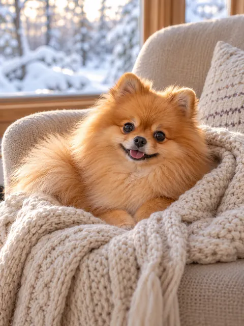Pomeranian on Sunday